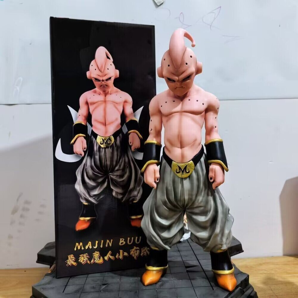 37cm Anime Dragon Ball Z Strongest Majin Buu Kid Buu Standing Posture Figure